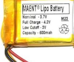 600mah 3.7 v Lithium Battery Cost in Salem