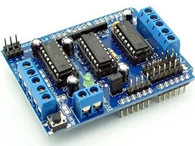 Project Components motor driver L293D servo shield for aruduino Cost in Vellore