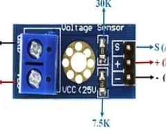 DC VOLT SENSOR MODULE 25V price in Tirupathur