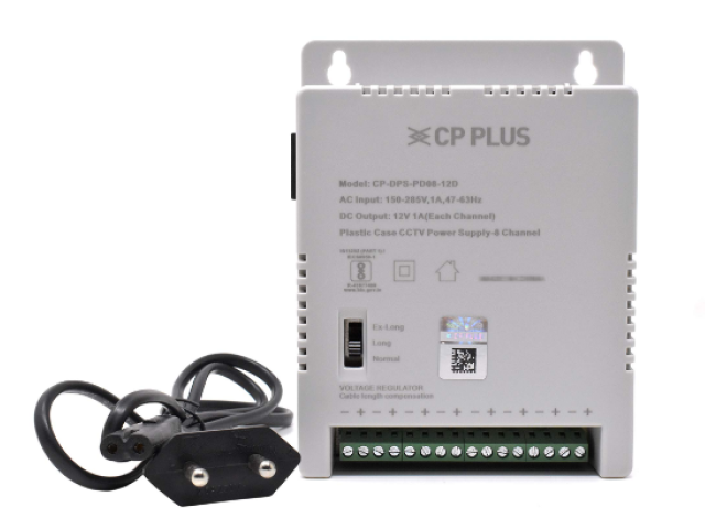 CP PLUS Power Supply 4 ch smps-Plastic Price in Coimbatore